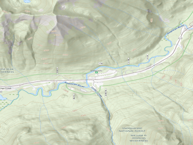 USGS topographic map of Lodgepole