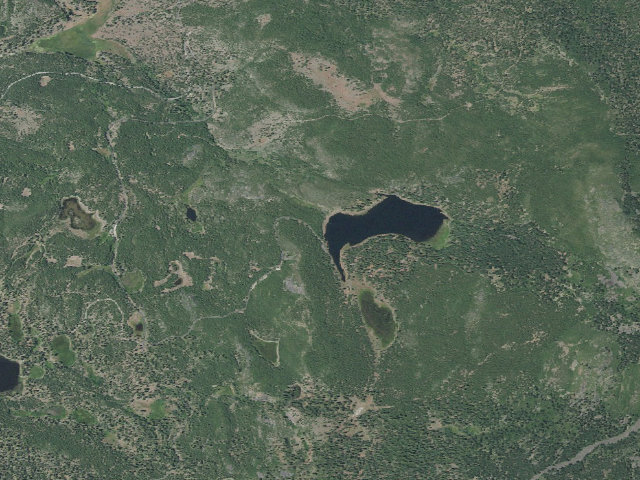 Aerial image of Lofton Reservoir