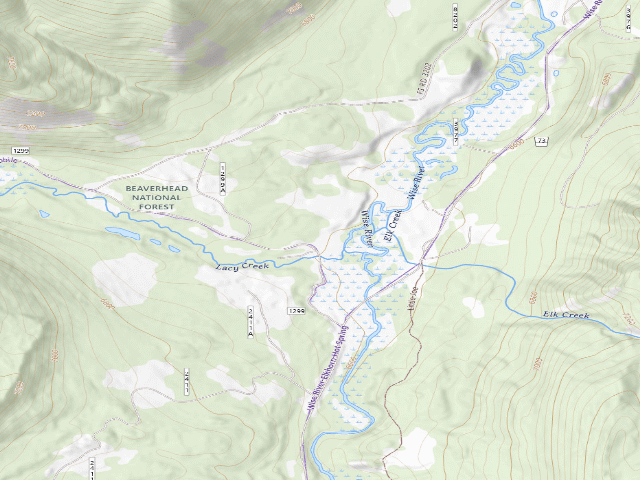 USGS topographic map of Log Seating