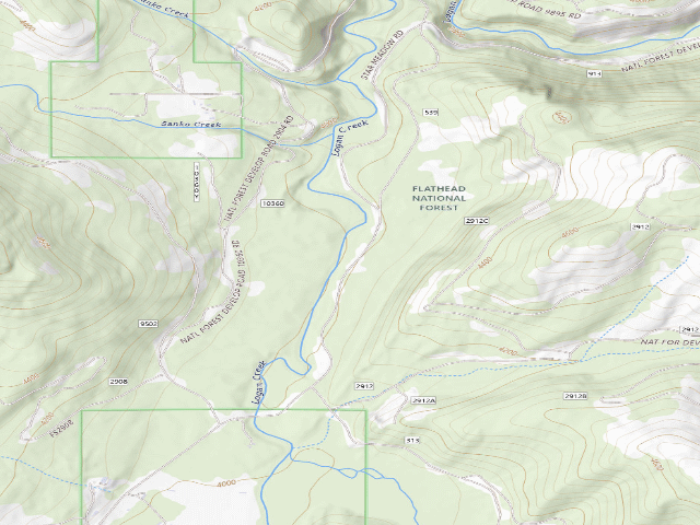USGS topographic map of Logan-1