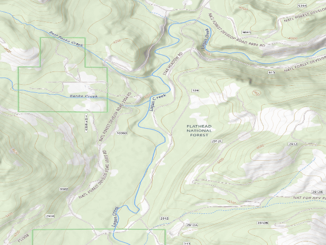 USGS topographic map of Logan 4