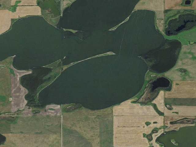 Aerial image of Logan County WMA (Logan County)