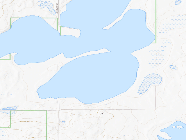 USGS topographic map of Logan County WMA (Logan County)