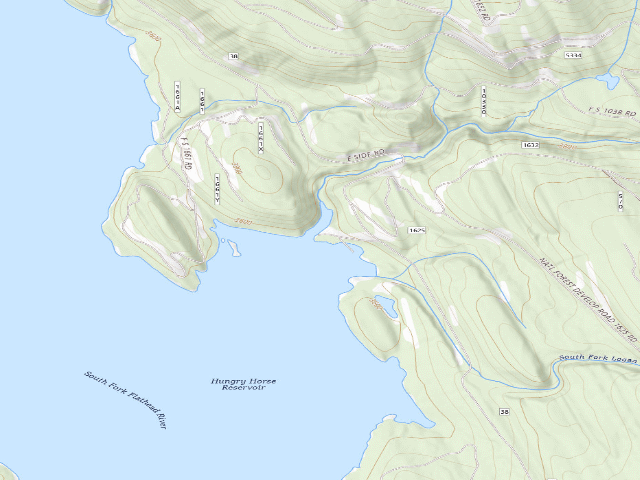 USGS topographic map of Logan West Beach