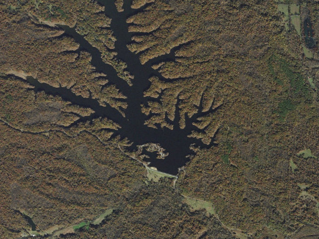 Aerial image of Lone Pine Cg