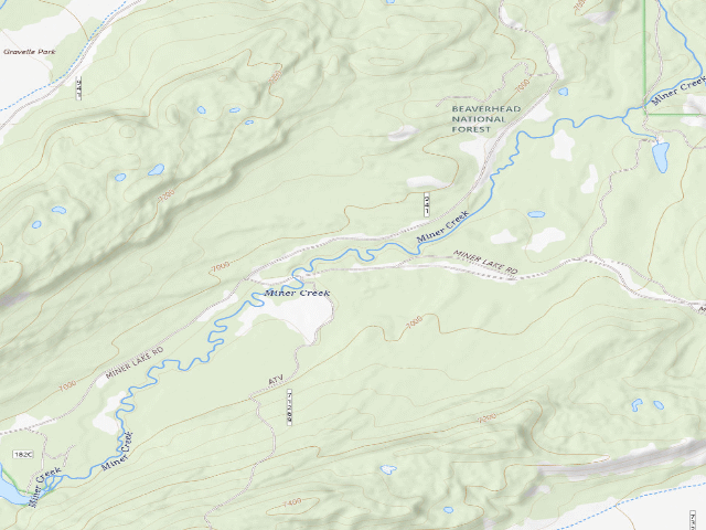 USGS topographic map of Lone Tree