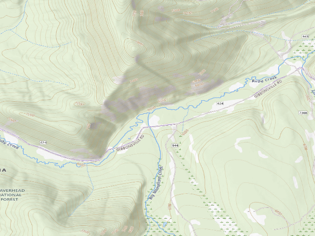 USGS topographic map of Lone Tree