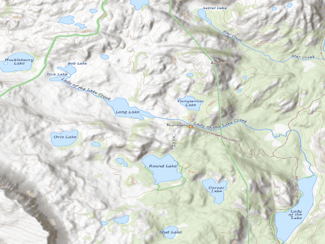 USGS topographic map of Long Lake-001