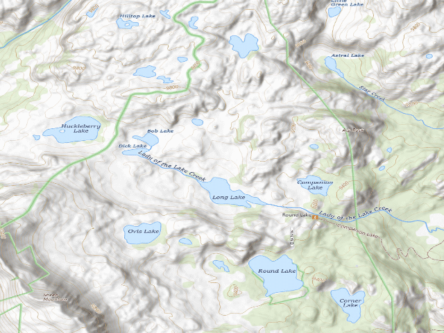 USGS topographic map of Long Lake-004