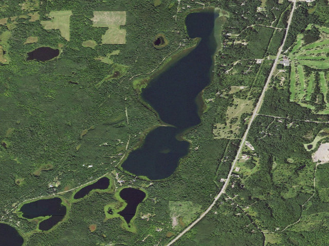 Aerial image of Long Lake - W38
