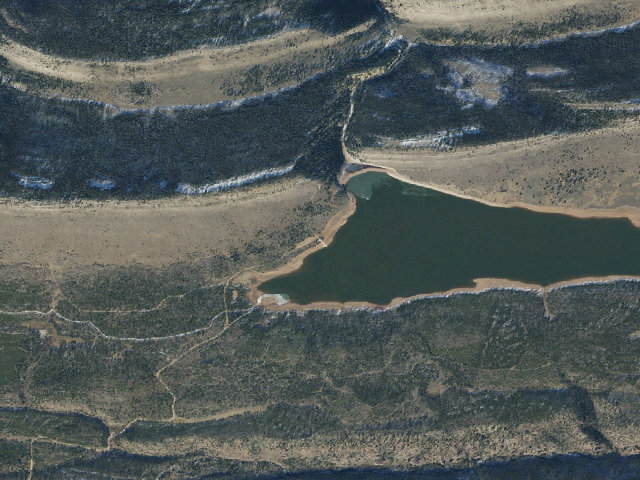 Aerial image of Long Park Boat Launch Area