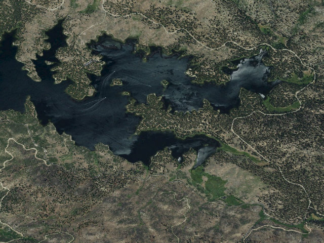 Aerial image of Long Point Campground