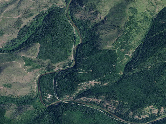 Aerial image of Long Pool