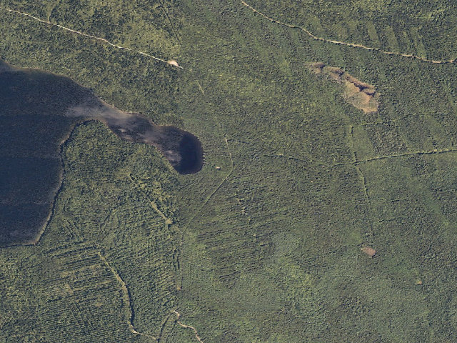Aerial image of Longfellow Cove (Duck Lake Public Land)