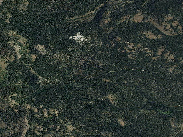 Aerial image of Lookout Campground