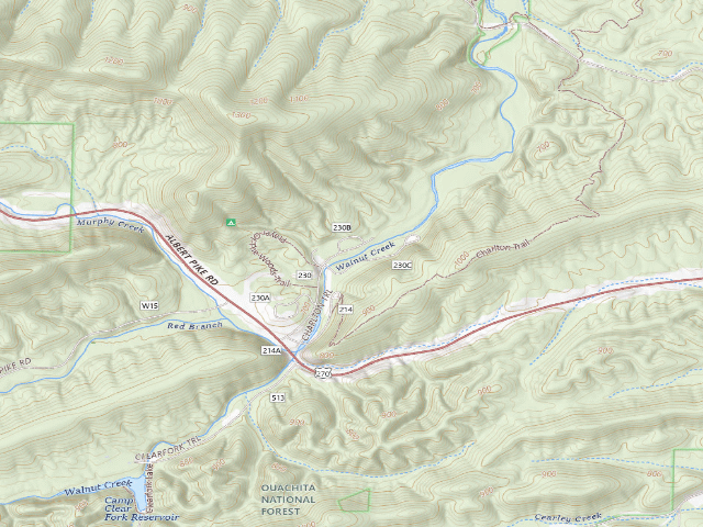 USGS topographic map of Loop C