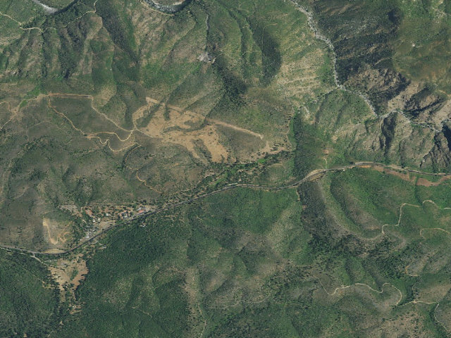Aerial image of Lost Claim