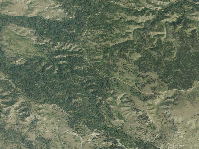 Aerial image of Lost Farm-Belltower