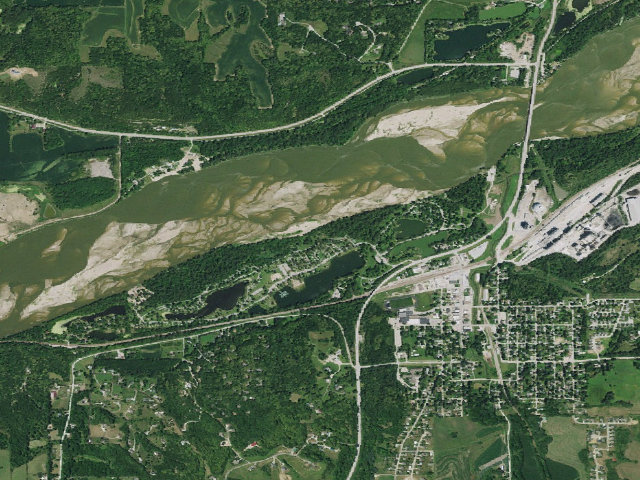 Aerial image of Louisville SRA