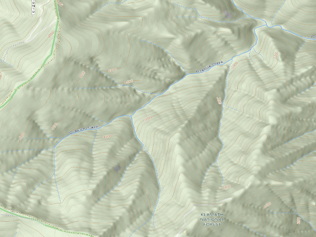 USGS topographic map of Louse Camp