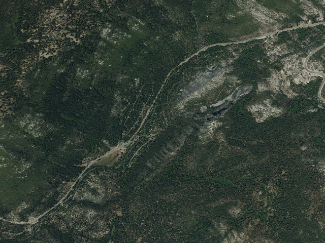 Aerial image of Lovers Leap Cg & Day Use
