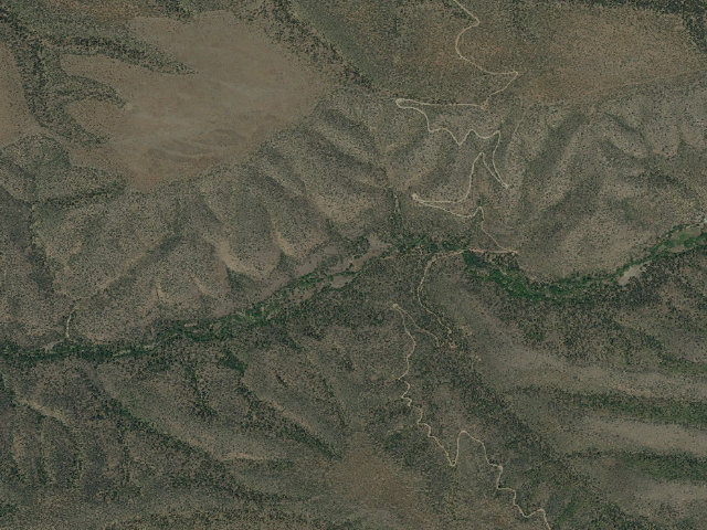 Aerial image of Lower Black Canyon