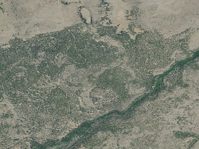 Aerial image of Lower Buck Creek Forest Camp