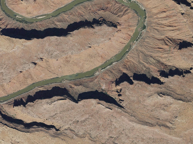 Aerial image of Lower Drinks Canyon Campground