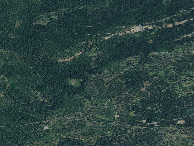 Aerial image of Lower Eightmile Crossing