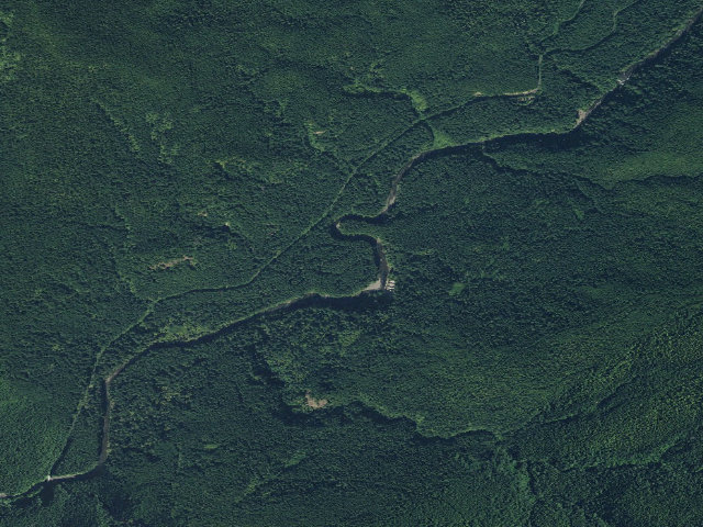 Aerial image of Lower Falls Recreation Area