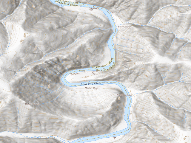 USGS topographic map of Lower Hoot Owl