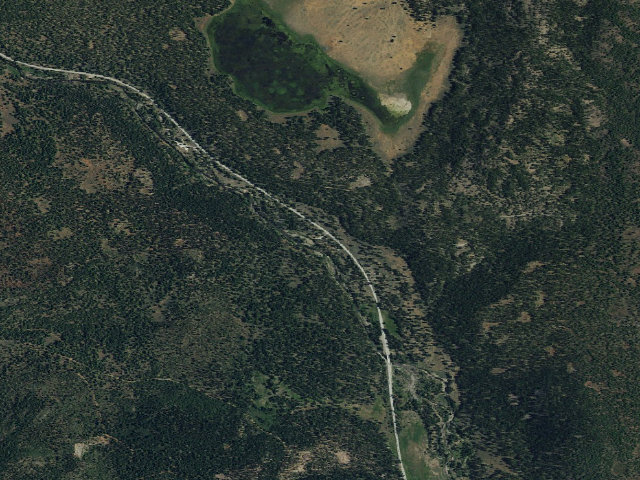 Aerial image of Lower Little Truckee
