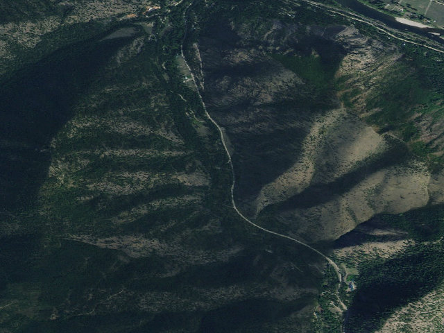 Aerial image of Lower Petty Creek A