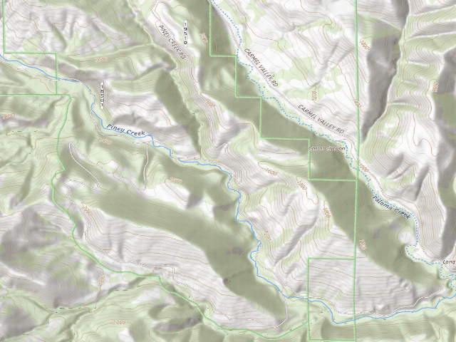 USGS topographic map of Lower Piney