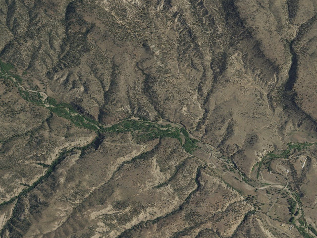 Aerial image of Lower Scorpion Campground