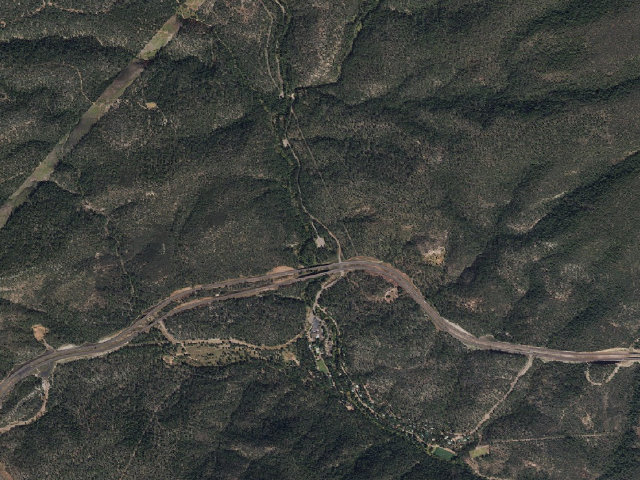 Aerial image of Lower Tonto Creek