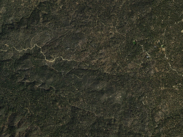 Aerial image of Lower Wolf Creek Campground