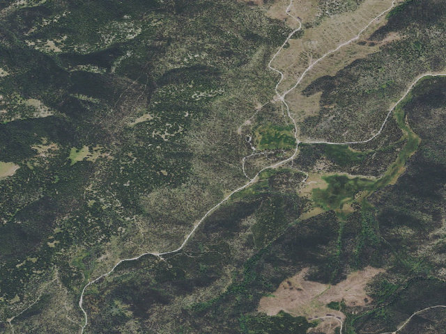 Aerial image of Lowland Campground