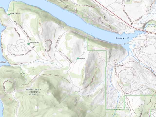 USGS topographic map of Lowry