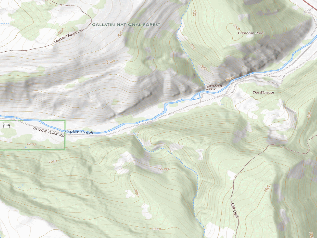 USGS topographic map of Lowtfork 1 .2-083