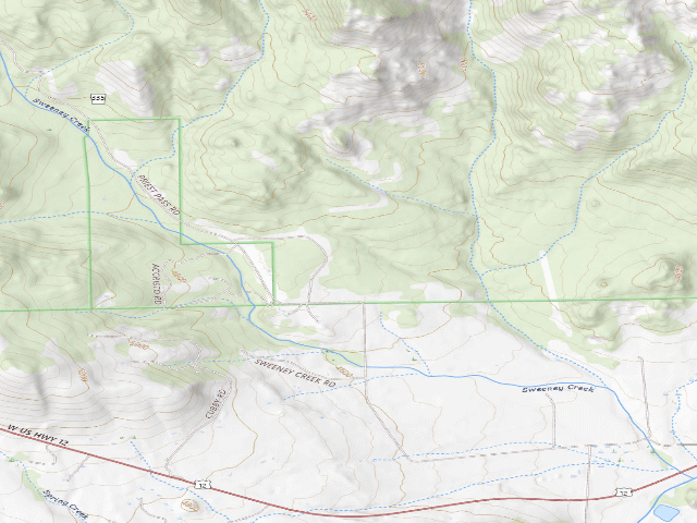 USGS topographic map of Lpriest01F