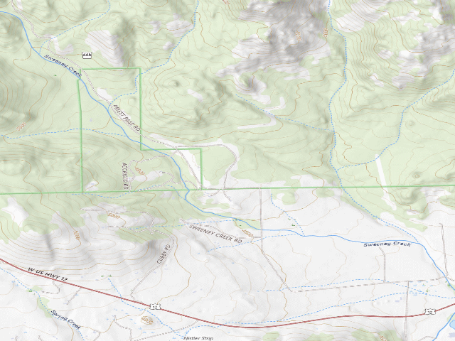 USGS topographic map of Lpriest01G