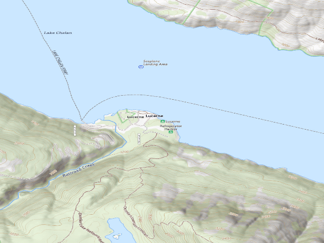 USGS topographic map of Lucerne