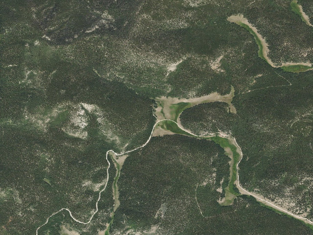 Aerial image of Luders Creek