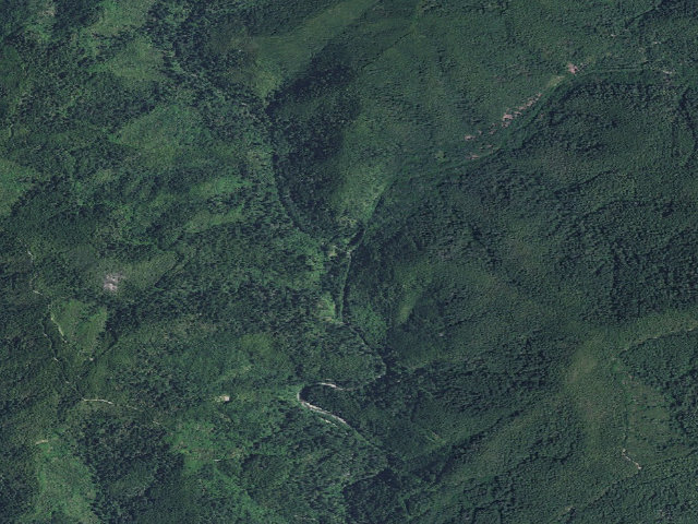 Aerial image of Ludlum Campground