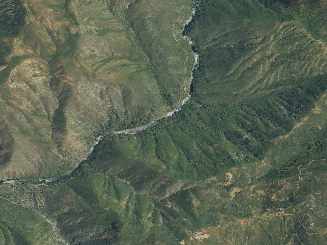Aerial image of Lumsden Bridge