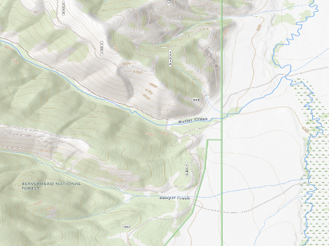 USGS topographic map of Lunch
