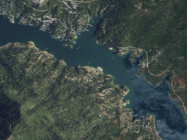 Aerial image of Lupine