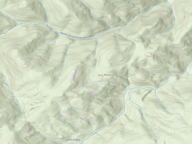 USGS topographic map of Lynxtrailyorkcamp-001