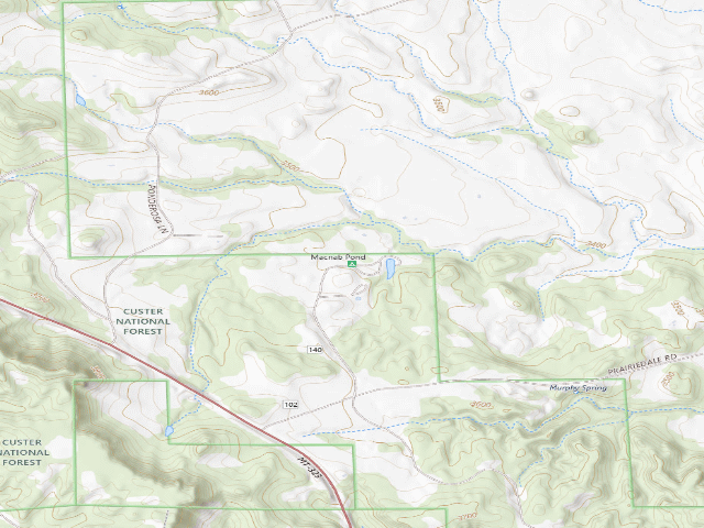 USGS topographic map of Macnab Pond